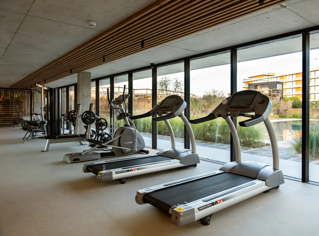 Gimnasio equipado