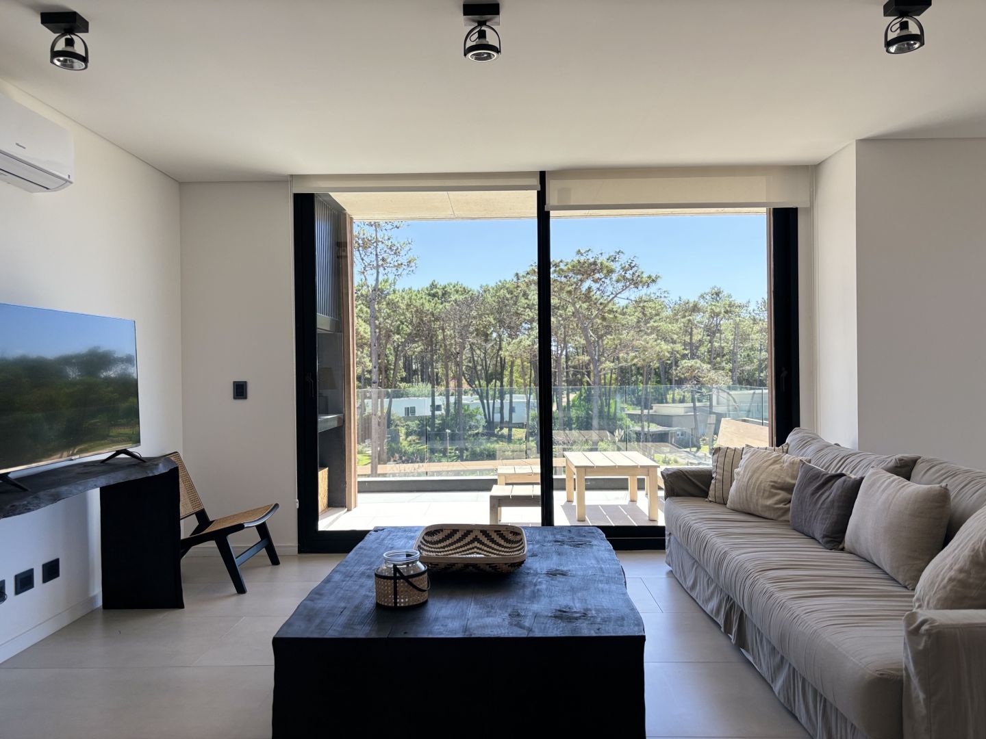 Living, depto modelo